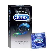 A2ZBDShop Durex Extra Time Condoms, 10pcs