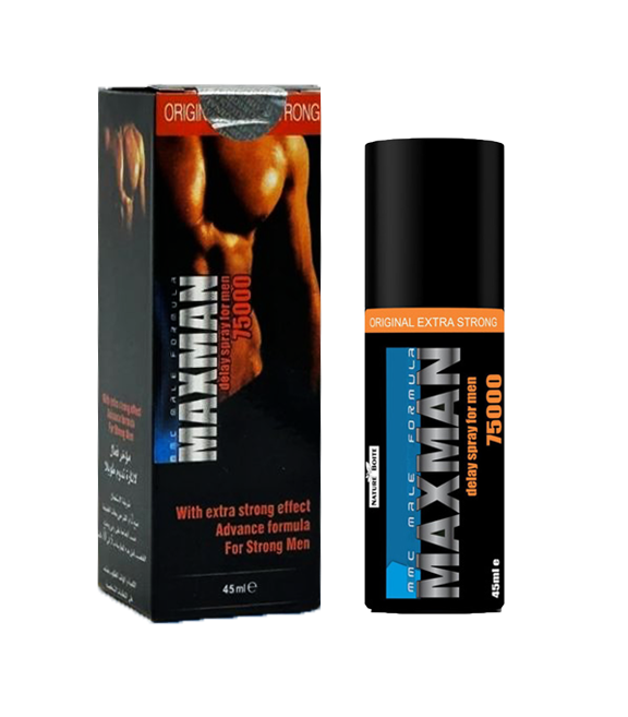 A2ZBDShop Maxman Delay Spray 75000 For Men With Vitamin E