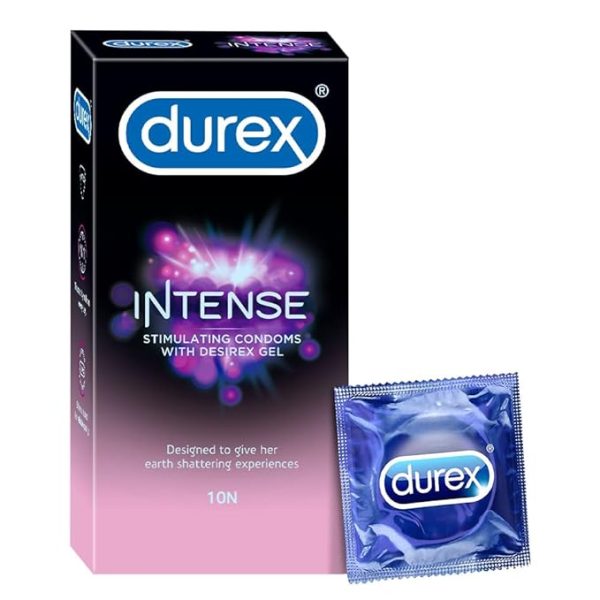 A2ZBDShop Durex Intense Stimulating Condom 10 pcs