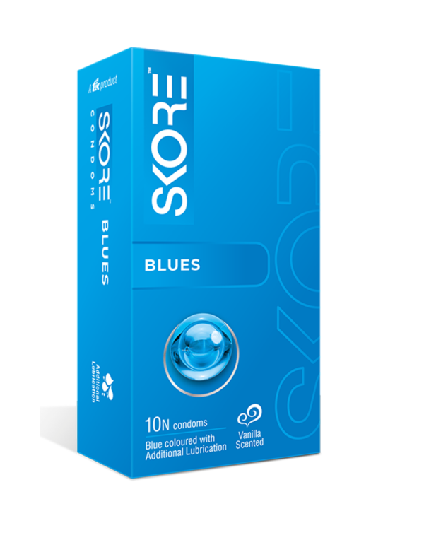A2ZBDShop Skore Blues Condom (10pcs)
