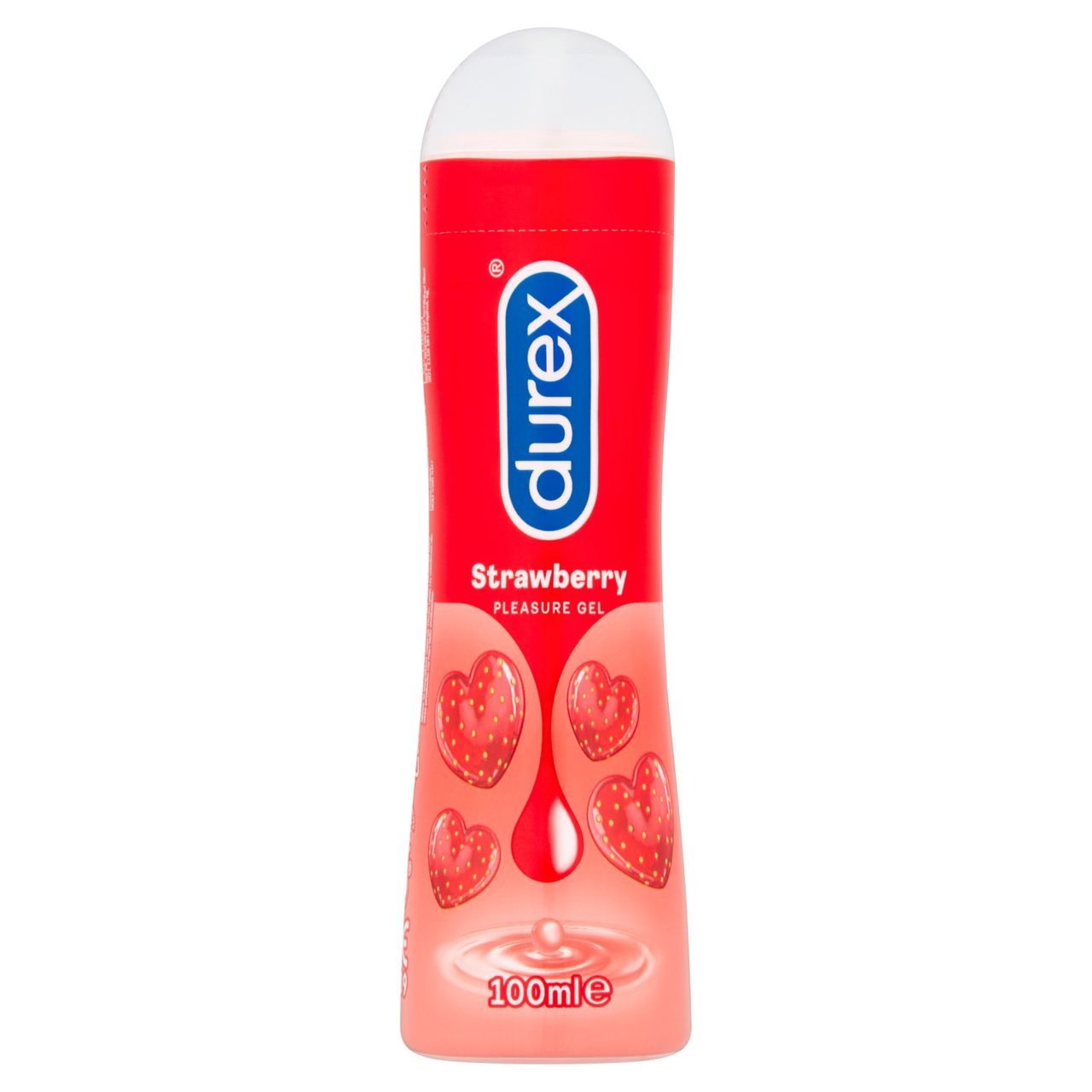 A2ZBDShop Durex Play Strawberry Flavoured Lubricant Lube Gel 100 ml