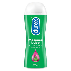 A2ZBDShop Durex Play Aloe Vera 2 in 1 Massage Gel Intimate Lubricant 200 ml