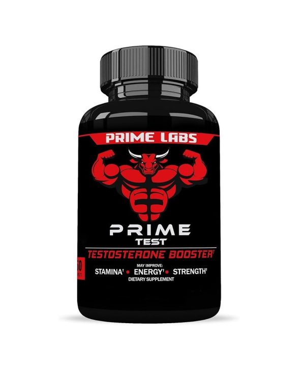 A2ZBDShop Prime Labs Prime Test Testosterone Booster for Men, 90 Caplets