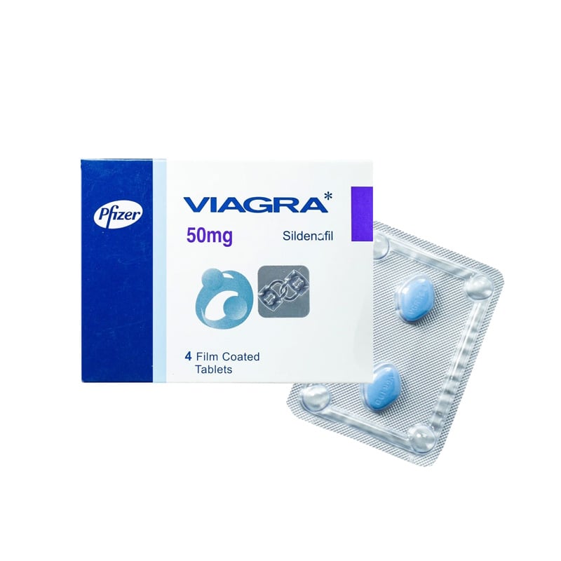 A2ZBDShop Viagra 50mg Tablet (Sildenafil Citrate)  2 Packs – 4 Tablets