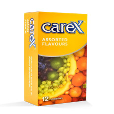 A2ZBDShop Carex Assorted Flavoured Condom 1 pack (12pcs)