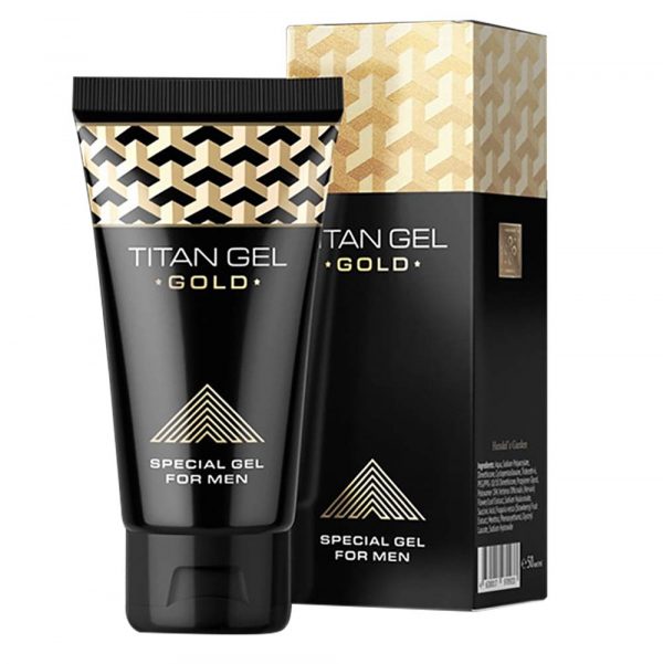 A2ZBDShop Titan Gel Gold Special Gel for Men