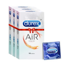 A2ZBDShop Durex Air Ultra Thin Condoms Combo 3 Pack - 30 Pcs